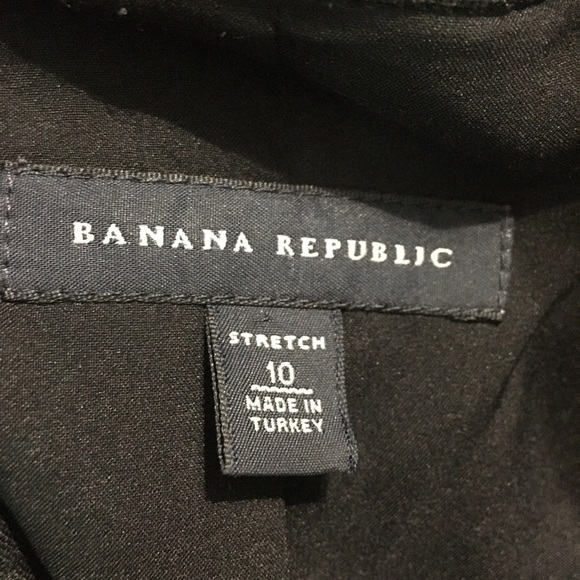 Banana Republic Black Linen Zip Up Jacket - Picture 4 of 5